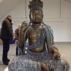 Buddha Figur Transport