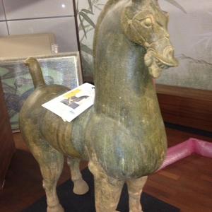 Der Antike Pferd Figuren Transport für Auctionata Auktionshaus